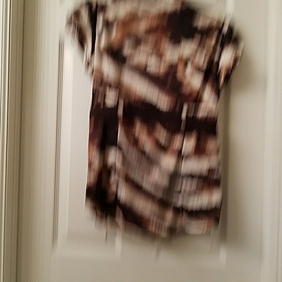 Animal print blouse with belt - Picture 4 of 5